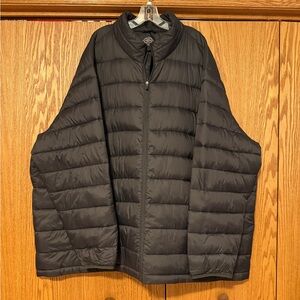 St. Johns Bay men’s black puffer jacket, 6xl